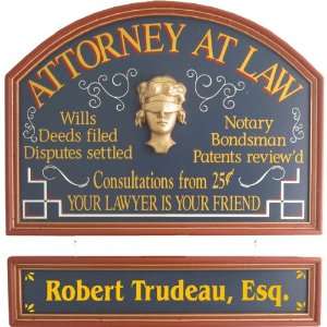  Attorney At Law   Your Lawyer is Your Friend Personalized 