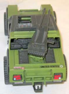 1982 Hasbro GI Joe Jeep Vamp with Anti Aircraft Gun and Tower  