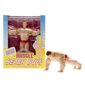  Muscle Beach Boy, Push Up Preston Wind Up Toy Toys 