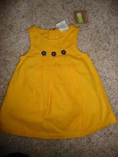 Crazy 8 Baby Girl Outfit Dress Cardigan sz 6 12 NWT  