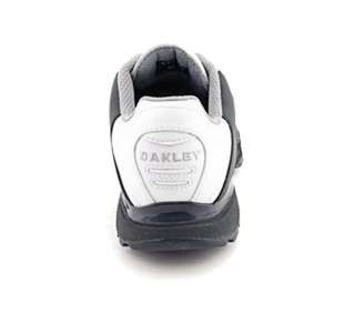 Oakley Prime Tye White Black Size 9.5 US/40.5 Wide Mens Leather Golf 