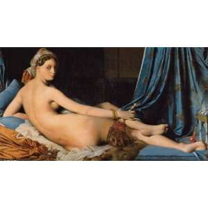   Ingres   24 x 14 inches   The Grand Odalisque