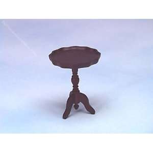  Dollhouse Miniature Pie Crust Side Table Toys & Games