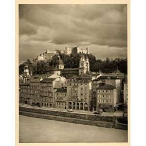   Castle Austria Baroque Alps   Original Photogravure
