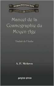 Manuel De La Cosmographie Du Moyen Age, (1593335881), A. Mehren 