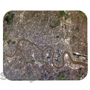  London Satellite Map Mouse Pad 