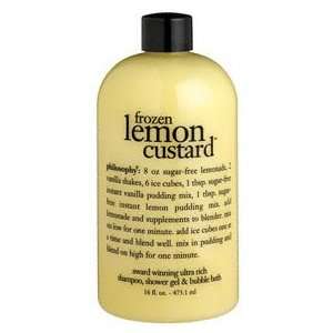 philosophy   frozen lemon custard   award winning ultra rich shampoo 