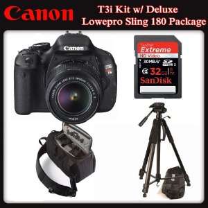  Canon EOS Rebel T3i (w/18 55mm Lens) Lowepro Sling 180 