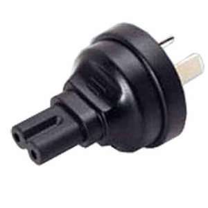  AS3112 Australia 2 prong plug to C7 2 prong receptacle 