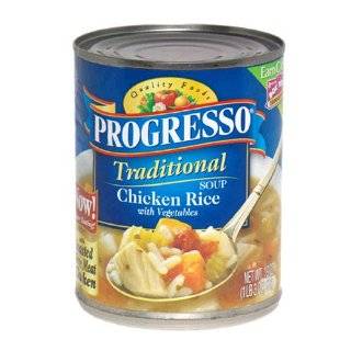 Progresso Traditional Soup, Chicken Rice with Vegetables , 19 oz
