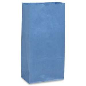  # 8 Blue Paper Lunch Bags