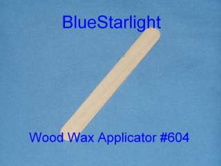 50 Wax Applicators wood stick tongue depressor #604 1  