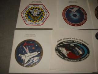 17 Old NASA SPACE SHUTTLE & Mission COVERS / Envelopes  