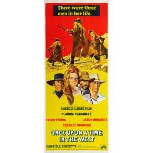 Once Upon a Time in the West Poster Movie Italian 13 x 28 Inches 
