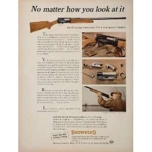  1967 Ad Browning Automatic 5 Shotgun Hunter Hunting Gun 