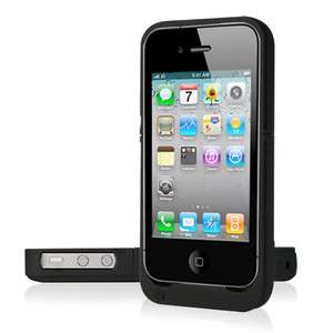   Rechargeable Battery Boost Pack Slim Case Cover for Apple iPhone 4 4S