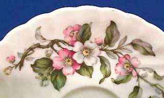 Syracuse China APPLE BLOSSOM Cup and + Saucer Set  