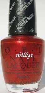 NEW OPI Nail Polish ~ Apple of my Eye ~ Red Like Roses Collection 