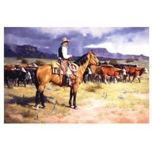  Great American Cowboy   Poster by Jack Sorenson (13x19 