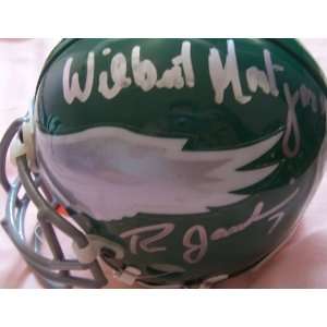  Ron Jaworski & Wilbert Montgomery autographed Eagles 