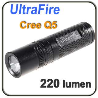 UltraFire Cree 220 Lumen LED Q5 WC Flashlight Torch  