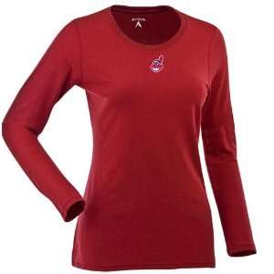   Indians Womens Relax Long Sleeve Tee (Team Color)