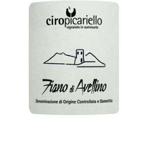    2009 Picariello Fiano di Avellino 750ml Grocery & Gourmet Food