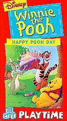 Winnie the Pooh   Pooh Playtime   Happy Pooh Day VHS, 1996  