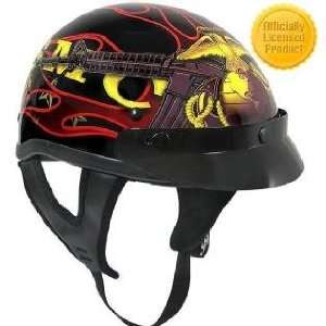   Helmet with Officially Licensed U.S. Marines Graphics Sz L Sports