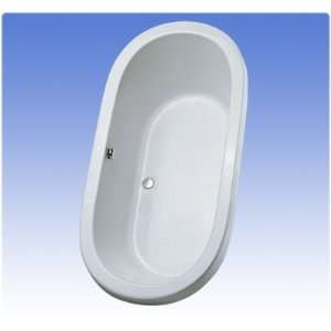 Toto ABY794N#01N Cotton Nexus 72 1/16 x 22 Drop In Soaker Bath Tub 