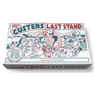  Marx Custers Last Stand  Series 500 Play Set Box Toys 