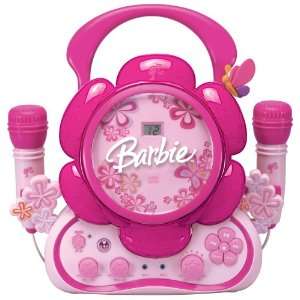  Barbie Floweroake BAR502 Sing a long CD Player with Dual 