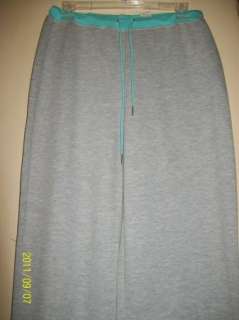 Architect Ladies Athletic Pants Med. Heather Gray S NWT  