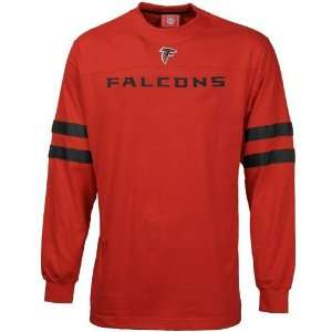  Atlanta Falcons Red Two Point Conversion Long Sleeve T 