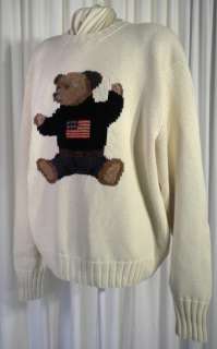 Archival Ralph Lauren Polo Bear USA Crewneck Sweater