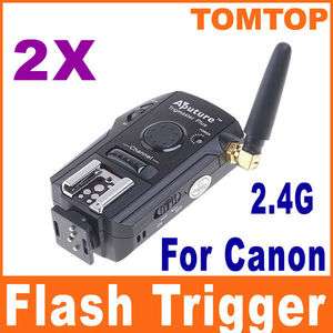 2X Aputure Trigmaster Plus TX3C Flash Trigger for Canon  