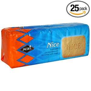 Jacobs Biscuits, Nice Coconut, 10.58 Ounce Packages (Pack of 25)