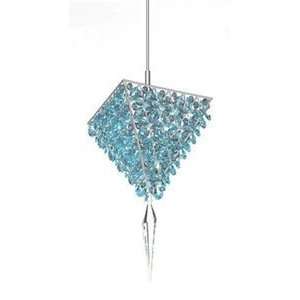  Schonbek Worldwide VR0607EME Vertex Pyramid Mini Pendant 