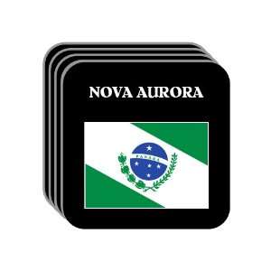  Parana   NOVA AURORA Set of 4 Mini Mousepad Coasters 