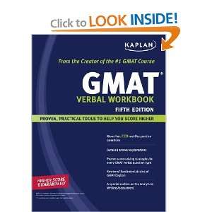   GMAT VERBAL WORKBK 5/E] Staff of Kaplan Test Prep and Admissions