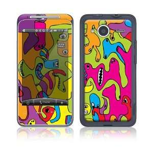  HTC Evo Shift 4G Skin Decal Sticker   Color Monsters 