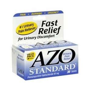  AZO Urinary Pain Relief, 95 mg, Tablets 30 tablets Health 