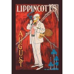  Lippincotts, August 1895 20x30 poster