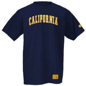 Cal Berkeley Golden Bears Navy Campus Yard Embroidered T shirt