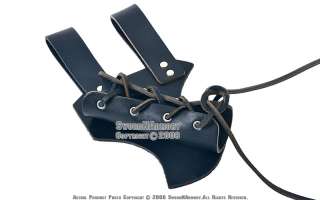 Leather Medieval Sword Frog Belt Hook Hanger SCA LARP  