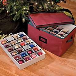 Three Tray Ornament Storage Box  72 Count 351628  