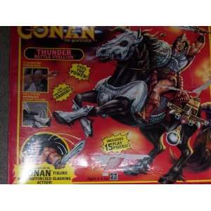  Thunder Black Stallion, Conan the Adventurer Toys & Games