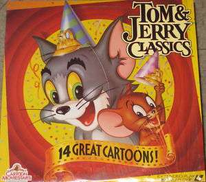 Tom and Jerry Classics   14 Cartoons   Laserdisc  
