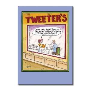  Funny Birthday Card Tweeters Diner Humor Greeting Tom 