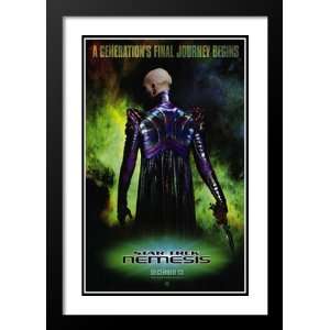 Star Trek Nemesis 20x26 Framed and Double Matted Movie Poster   Style 